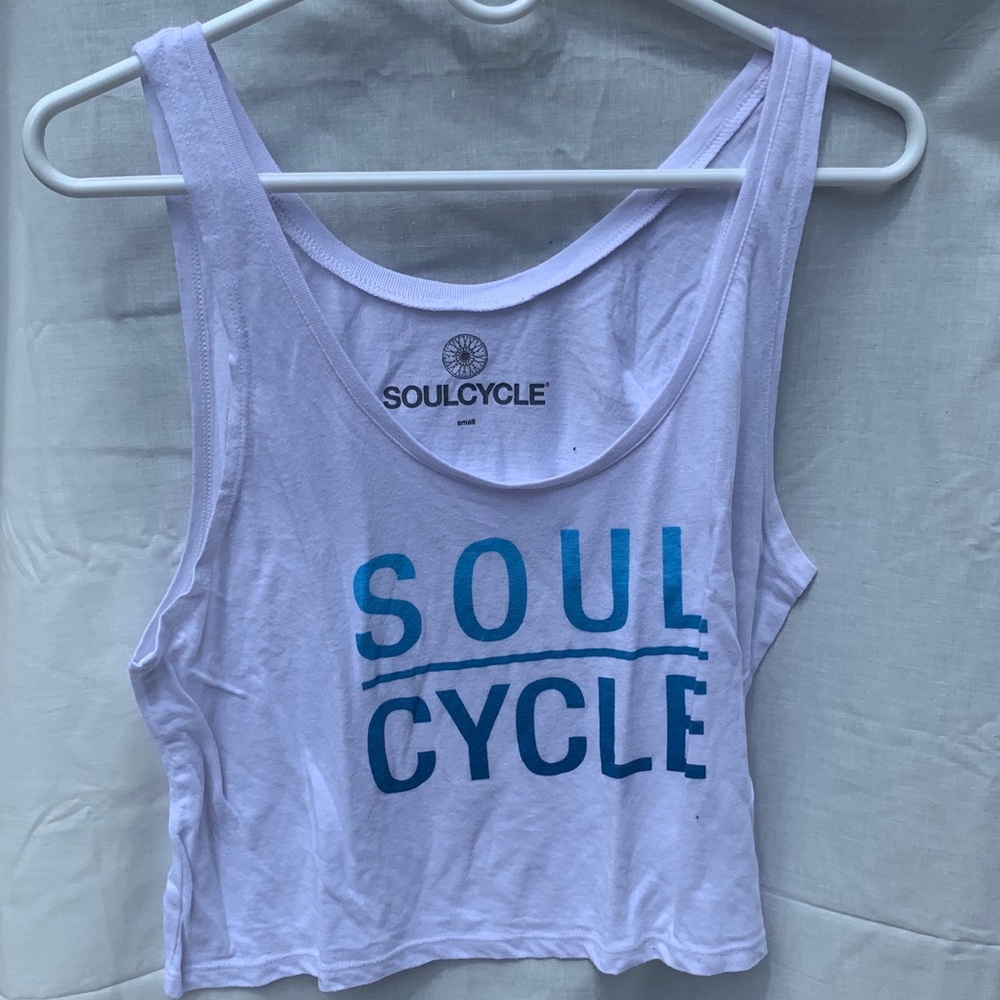 🔺SOLD🔺Soulcycle cropped tank top